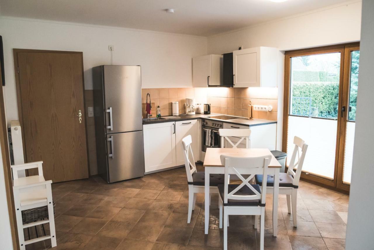 Ferienwohnung Am Aubach Schwerin  Bagian luar foto